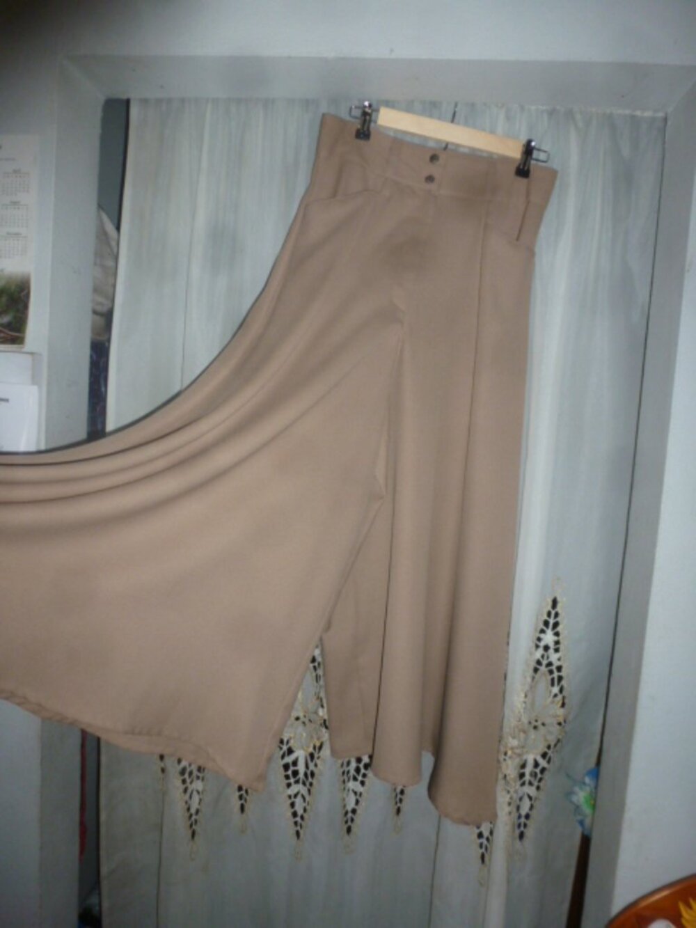 Wide Leg Boho Western Darlings of the West Calgary Skirt /Pants Sz 12  NEW.